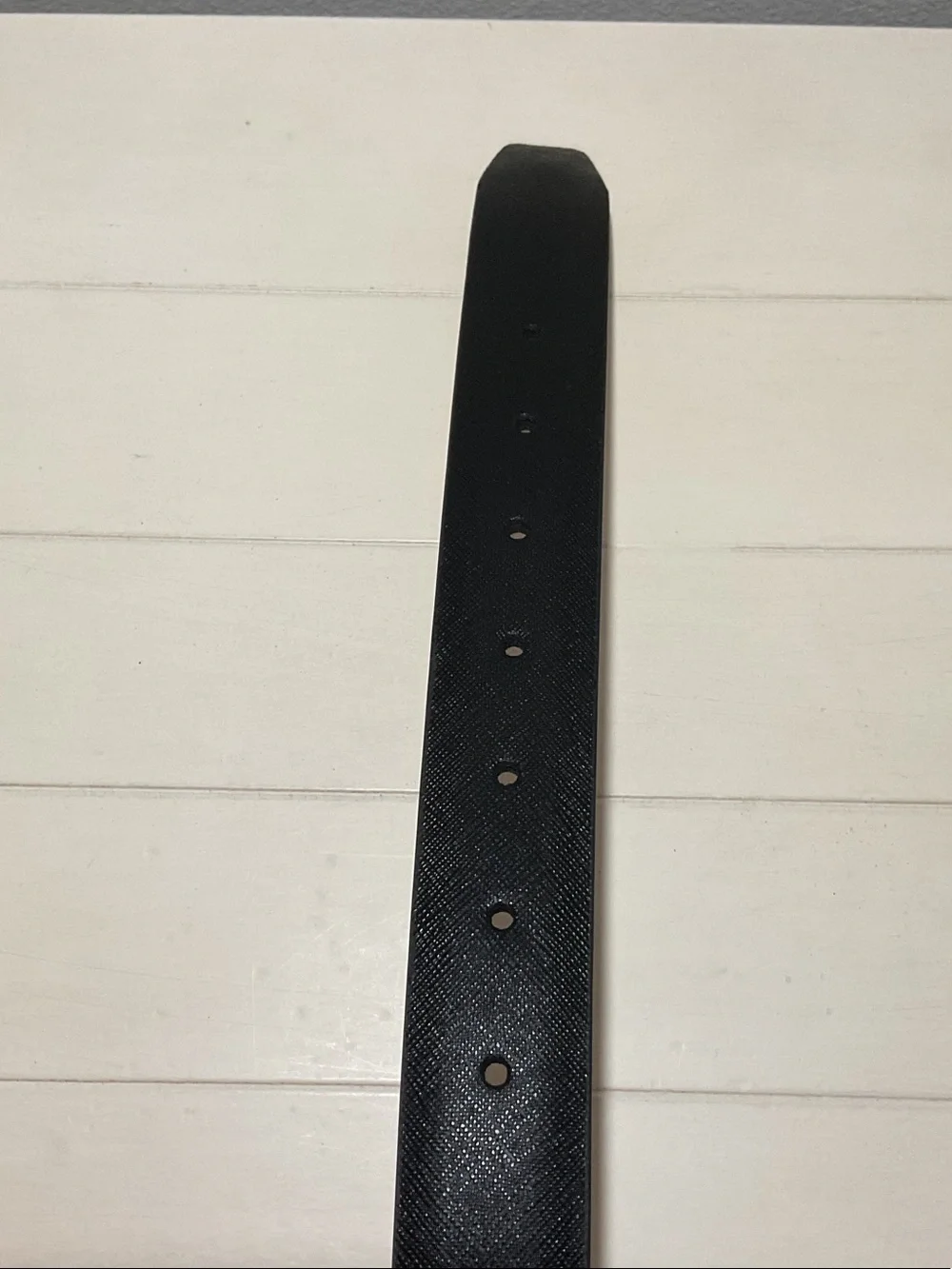 Walter Hagen Black Belt with Brushed Silver Buckle
